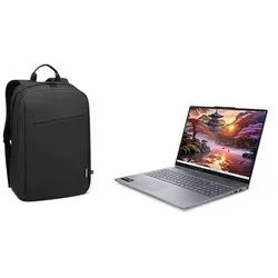 Lenovo IdeaPad 5 2-in-1 16 R7-16GB-512GB + Rucksack AMD Ryzen AI 7 350 Prozessor 2,00 GHz bis zu 5,00 GHz, Windows 11 Home 64, 512 GB SSD M.2 2242 PCIe 4.0 TLC, 16 Inch, Luna Grey