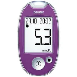 Beurer Blutzuckermessgerät GL 44 mmol/L Teststreifen 1 St