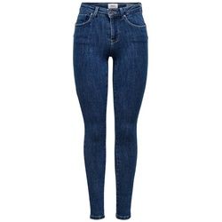 ONLY Skinny-fit-Jeans Power (1-tlg) Plain/ohne Details, Weiteres Detail blau S