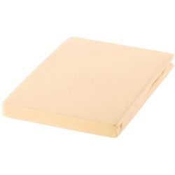 Estella Spannleintuch , Braun, Beige , Textil , 200x200 cm , Hohenstein, Textiles Vertrauen - Oeko-Tex® , in Übergrößen erhältlich, für Wasserbetten geeignet, rutschfest auf der Matratze, Rundumgummi, bügelfrei , Heimtextilien, Bettwäsche & Leintücher, Leintücher, Spannleintücher