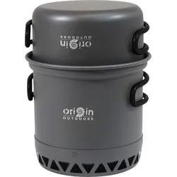 Origin Outdoors Biwak Topfset Radiator mit Wärmetauscher 1 bis 2 Personen