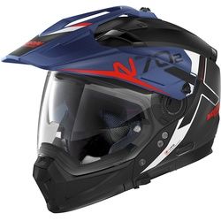 Nolan N70-2 X Bungee N-Com Helm, schwarz-blau, Größe 2XS