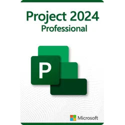 Microsoft Project 2024 Professional Lizenz für 3 PC