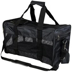 TRIXIE Tiertransporttasche Tasche Ryan schwarz, Nylon schwarz Maße: 30 x 30 x 54 cm