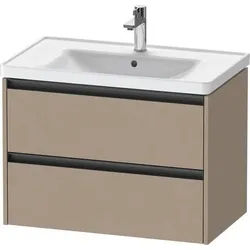 Duravit Ketho.2 Waschtischunterbau wandhängend Leinen Matt 784x455x549 mm - K25283075750000 K25283075750000