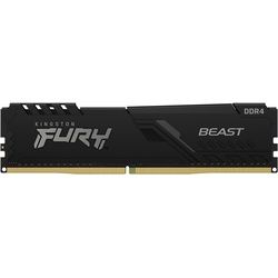 Kingston FURY Beast Schwarz 32GB DDR4-3000 CL16 UDIMM Gaming Arbeitsspeicher