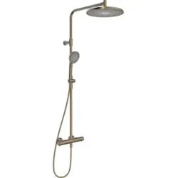 Hansa Regenbrause-Thermostat HANSAAURELIA Wd-mont., 3-strg., rd, Bronze gebürstet