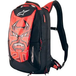 Alpinestars FQ20 City Hunter Rucksack, schwarz-rot, Größe M 11-20l 21-30l für Männer
