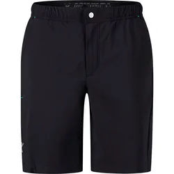 Montura Spitze Licht Bermuda Damen Shorts black turquoise S