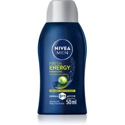 NIVEA MEN Fresh Energy Duschgel für Herren 50 ml