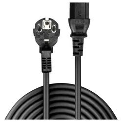 Lindy LINDY Strom Anschlusskabel [1x Schutzkontakt-Stecker - 1x Kaltgeräte-B Stromkabel, (500.00 cm) schwarz