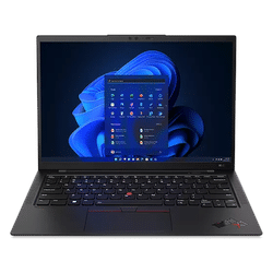 Lenovo ThinkPad X1 Carbon Gen 10 Intel® Core i7-1255U Prozessor der 12. Generation E-Kerne bis zu 3,50 GHz P-Kerne bis zu 4,70 GHz, Windows 10 Pro 64 vorinstalliert durch Downgradeberechtigung unter Windows 11 Pro 64, 512 GB SSD M.2 2280 PCIe Gen4 Performance TLC Opal, 14 Inch, Schwarz