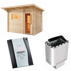 Sentiotec Sauna Komplettset LAVA | Nordex Next | 5 Pers.