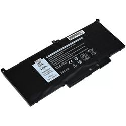 Standardakku passend für Laptop Dell Latitude 12 7290, Latitude 13 7390, Latitude 14 7480, Typ F3YGT - 7,6V - 5800 mAh