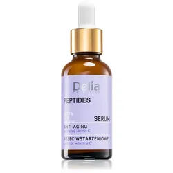 Delia Cosmetics Peptides anti-aging Gesichtsserum für Gesicht, Hals und Dekolleté 30 ml