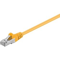 Goobay CAT 5e Patchkabel, SF/UTP, Gelb