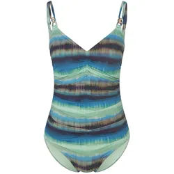 Le maillot bain décolleté en V Opera turquoise