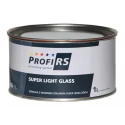 Profirs 0RS006 Super Light Glasfaserspachtel Spachtel mit Härter Gelb 1 Liter