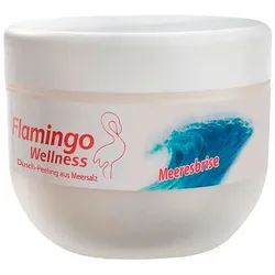 Flamingo Wellness Duschpeeling Meersalz Meeresbrise, Dose 350 g