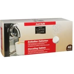 Hagners Coffee Clean Entkalker-Tabletten, Geeignet für Kaffeevollautomaten, Kaffee-Kapselgeräte und Pad-Systeme, 1 Packung = 40 x 15 g