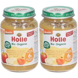Holle Bio-Apfel und Banane mit Aprikose