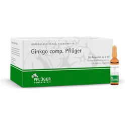Ginkgo comp. Pflüger 50 St Ampullen