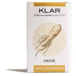 Klar-Seifen - Ginsengseife (palm√∂lfrei) 100 g Frauen