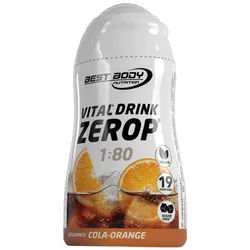 Best Body Nutrition Vital Drink Zerop - 48 ml Squeeze Flasche Flüssigkeit, Getränk