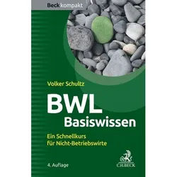 Bwl Basiswissen - Volker Schultz, Kartoniert (TB)