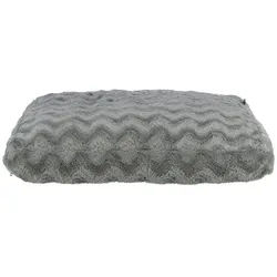 TRIXIE Tierkissen Vital Kissen Loki grau für Hunde grau 60 cm x 80 cm
