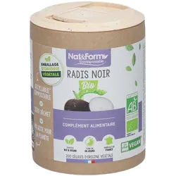 Nat&Form Radis noir Bio en gélules