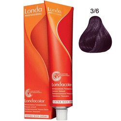 Londa Demi-Permanent Color Creme 3/6 Dunkelbraun Violett 60 ml