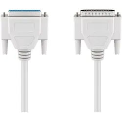 Goobay D-SUB 25 pin Verlängerungskabel, Stecker/Buchse, seriell 1:1 - D-SUB/IEEE 1284-Stecker (25-polig) > D-SUB/IEEE 1284-Buchse (25-polig)
