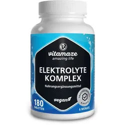 Elektrolyte Komplex Tabletten Mit Magnesium Vegan 180 St