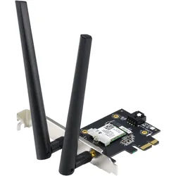 ASUS PCE-AX1800, 2.4GHz/5GHz WLAN, Bluetooth 5.2 LE, PCIe 2.0 x1, bulk
