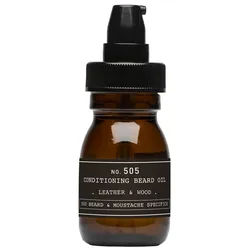 Depot No. 505 Conditioning Beard Oil 30 ml / Leather & Wood