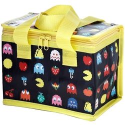 Pac-Man recycelte Plastikflaschen RPET wiederverwendbare Kühltasche Lunchtasche