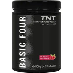 TNT Basic Four - Trainingsbooster (Himbeere) Pulver 0,5 kg