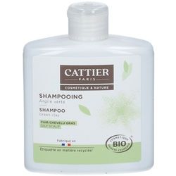Cattier Shampoo grüne Tonerde Shampoo organische ölige Kopfhaut