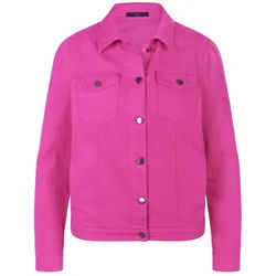 La veste en jean Emilia Lay fuchsia