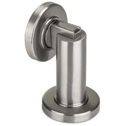 SO-TECH® Türstopper Türfeststeller MAGNETO Ø 30 / 36 mm H: 40 mm (5 St), verschiedene Varianten, Magnet-Türfeststeller silberfarben