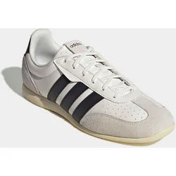 Sneaker ADIDAS SPORTSWEAR "BARREDA LO", Herren, Gr. 40, core weiß, core schwarz, warm vanilla, Leder, Synthetik, Schuhe Sneaker