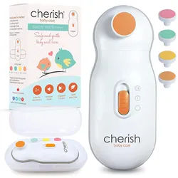 Cherish Elektrische Baby Nagelfeile Nagelpflegeset 1 St