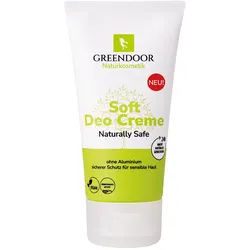 Greendoor Soft Deo Creme in der Tube Naturally Safe 50 ml