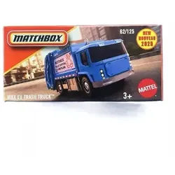 Matchbox: Spielzeugauto in Pappschachtel - MBX EV Müllwagen