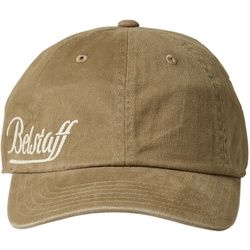 Belstaff Script Logo Kappe, grün-braun