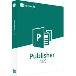 Microsoft Publisher 2019 Vollversion | Windows | Produktschlüssel + Download