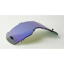 FOX Airspace/Main MX20 INJ M Jugend Ersatzscheibe, blau