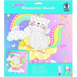 Ursus - Ludwig Bähr Moosgummi Ursus MOOSGUMMI MOSAIK "GLITTER KITTYCORN"