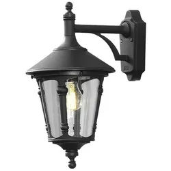 Konstsmide Außenleuchte »Virgo«, 100 W, BxHxT 24 x 44 x 33 cm, ohne Leuchtmittel - schwarz